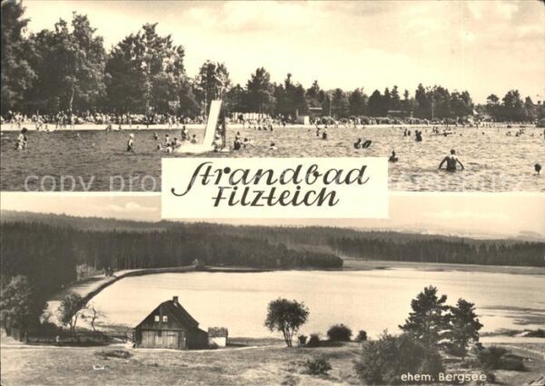 Schneeberg Erzgebirge Strandbad Filzteich