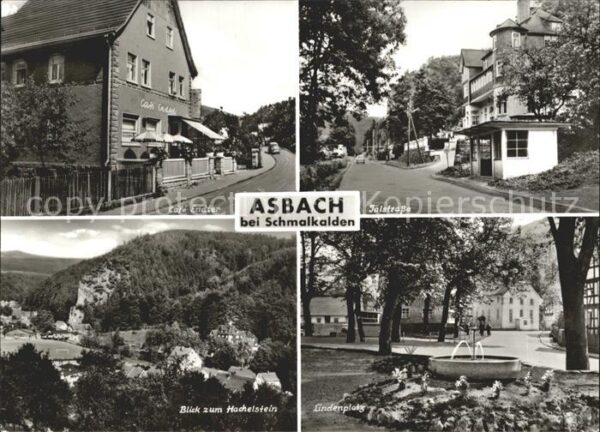 Asbach Schmalkalden Cafe Endter Talstrasse Lindenplatz