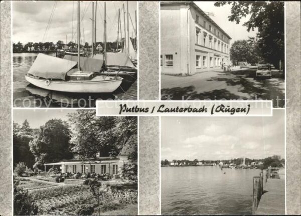 Putbus Ruegen Hafen Konsum Hotel Am Hafen Rosencafe I