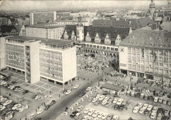 Leipzig Fliegeraufnahme