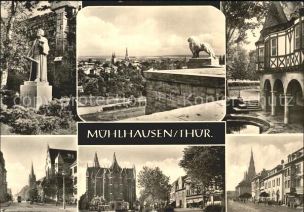 Muehlhausen Thueringen Denkmal