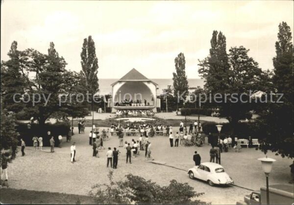 Heringsdorf Ostseebad Usedom Kurkonzert im Pavillon