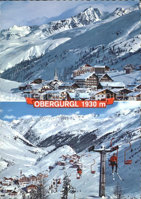 Obergurgl Soelden Tirol Ötztal Skilift