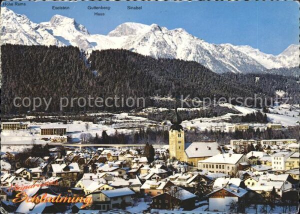 Schladming Obersteiermark Ski Zentrum und Wintersportgebiet Dachs
