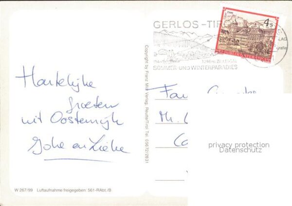 Gerlos Fliegeraufnahme – Bild 2