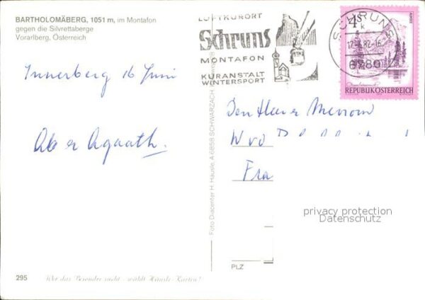 Bartholomaeberg Vorarlberg Silvrettaberge – Bild 2