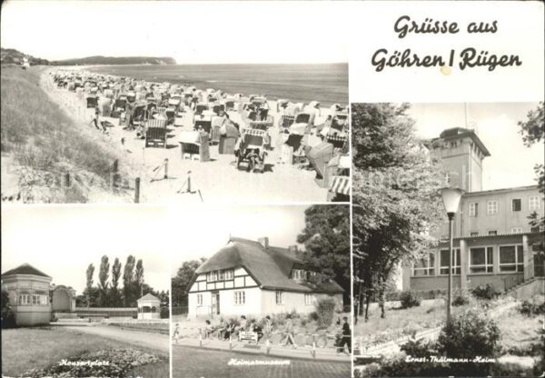 Goehren Ruegen Konzertplatz Strand Heimatmuseum