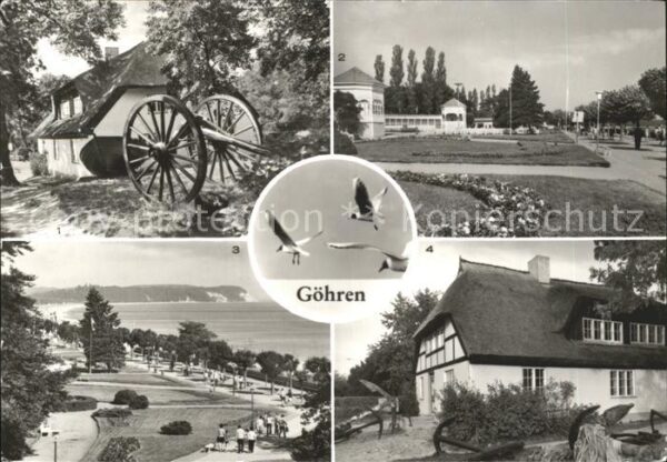 Goehren Ruegen Heimatmuseum Mönchgut Promenade