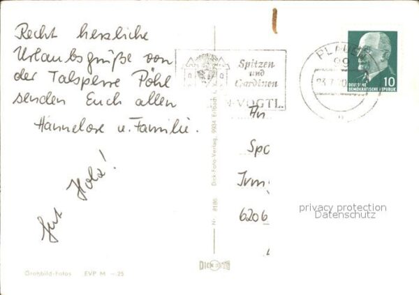 Poehl Vogtland Talsperre – Bild 2