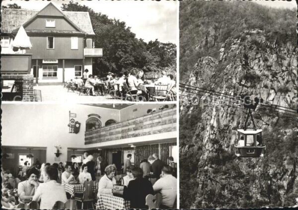 Rosstrappensprung Rosstrappenfelsen Personenschwebebahn