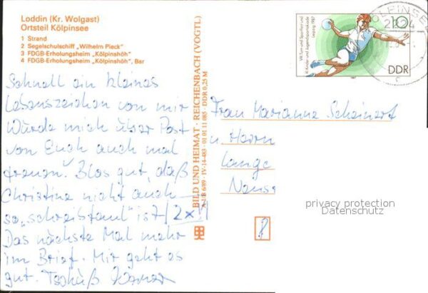 Loddin Segelschulschiff Wilhelm Piek Erholungs – Bild 2