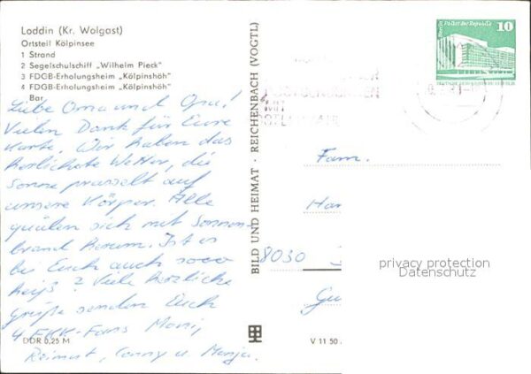Loddin Segelschulschiff Wilhelm Piek Erholungs – Bild 2