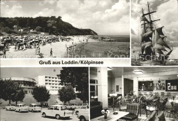 Loddin Segelschulschiff Wilhelm Pieck Erholung