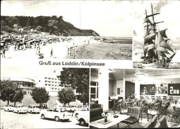 Loddin Segelschulschiff Wilhelm Pieck Erholung