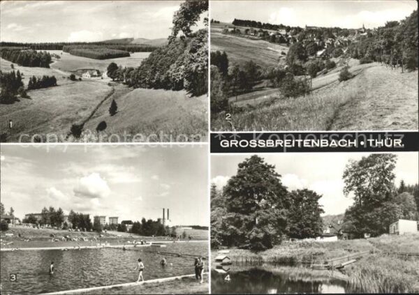 Grossbreitenbach Thueringen Wiegandsmühle im Grundsbachtal Bad