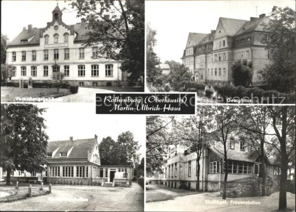 Rothenburg Oberlausitz Verwaltungsgebäude Frauenstation Südflü