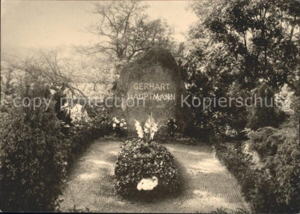 Kloster Hiddensee Gerhart Hauptmann Ruhestätte