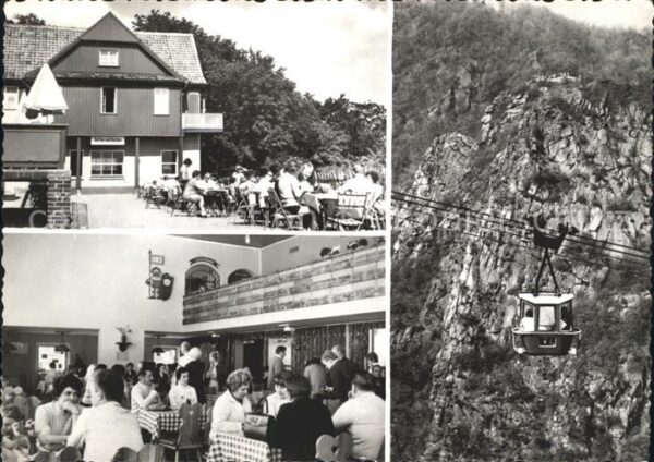 Rosstrappensprung Berghotel Rosstrappe Personenschwebebah
