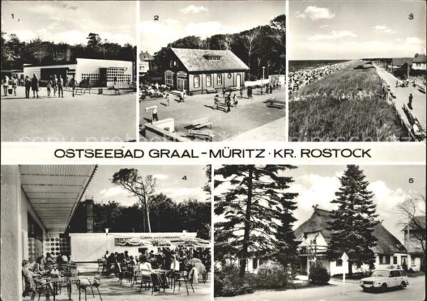 Graal-Mueritz Ostseebad Broiler Gaststätte Milchbar Seestern St