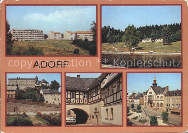 Adorf Vogtland Freiberger Tor Pfortenberg Waldbad Rath