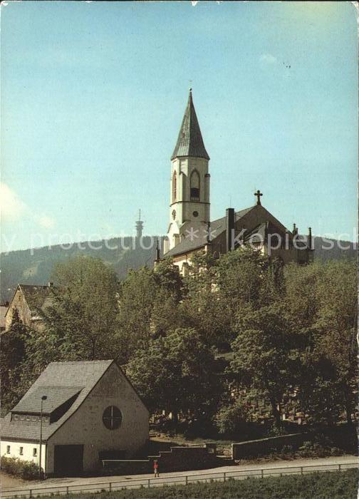 Oberwiesenthal Erzgebirge Martin Luther Kirche