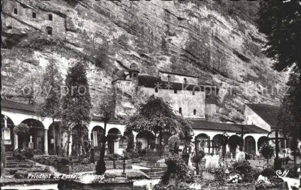 Salzburg Oesterreich Friedhof Sankt Peter