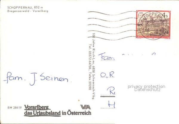Schoppernau Vorarlberg Bregenzerwald Voralberg – Bild 2