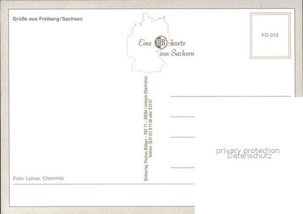 Freiberg Sachsen Obermarkt – Bild 2