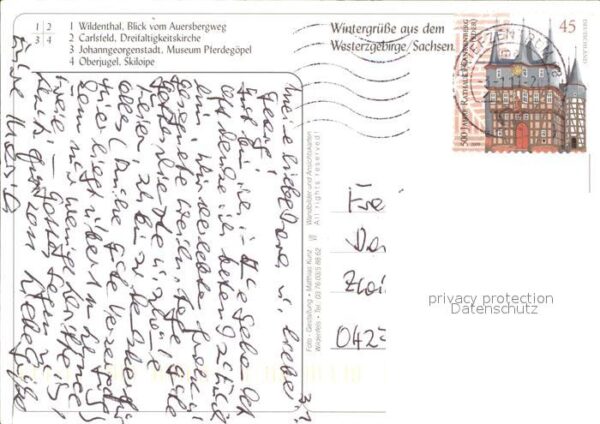 Carlsfeld Erzgebirge Dreifaltigkeitskirche Johannesgeorgenst – Bild 2