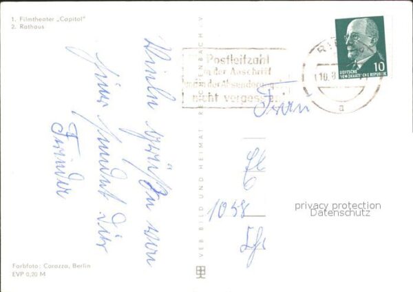 Riesa Sachsen Filmtheater Capitol Rathaus – Bild 2