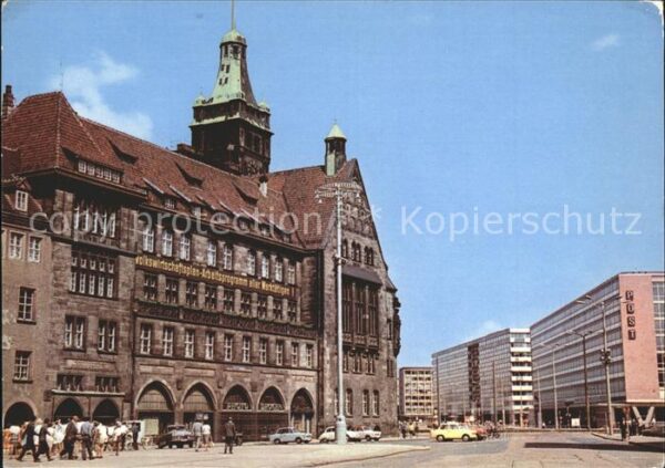 Karl-Marx-Stadt Markt Rathaus