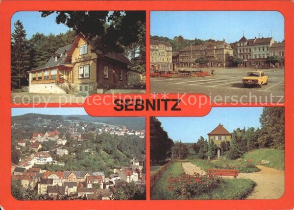 Sebnitz August Bebel Platz Gaststätte Finkenbau