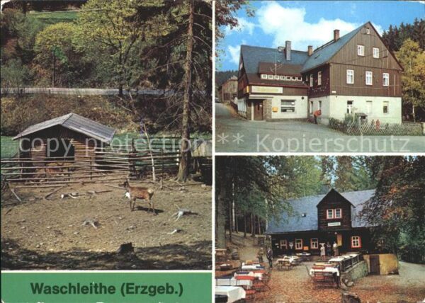 Waschleithe Tierpark Gaststätte Osterlamm
