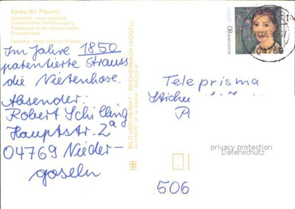 Syrau Vogtland Gaststätte Haus Vogtland Drachenhöhle P – Bild 2