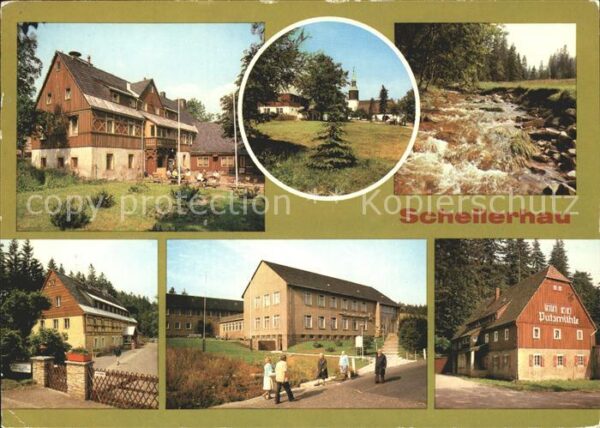 Schellerhau HO Gaststätte Gebirgshof FDGB Casino