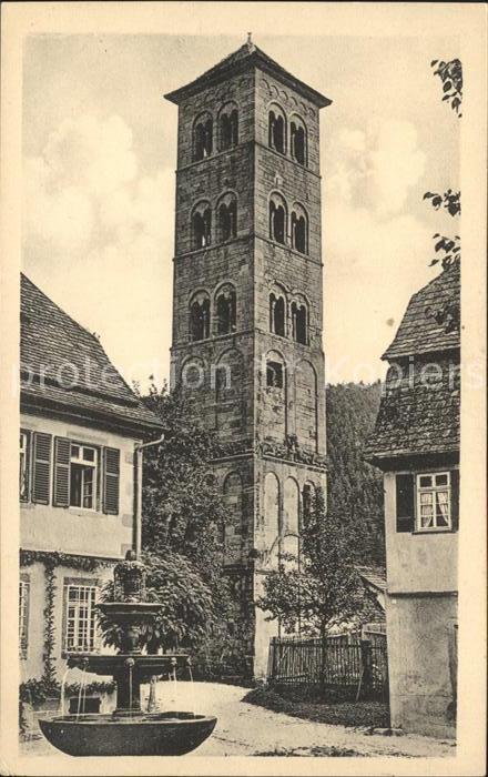Hirsau Eulenturm Brunnen