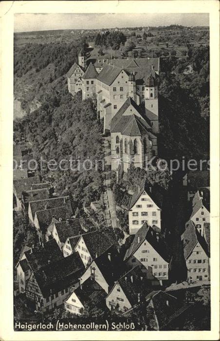 Haigerloch Schloss Hohenzollern Fliegeraufnahme