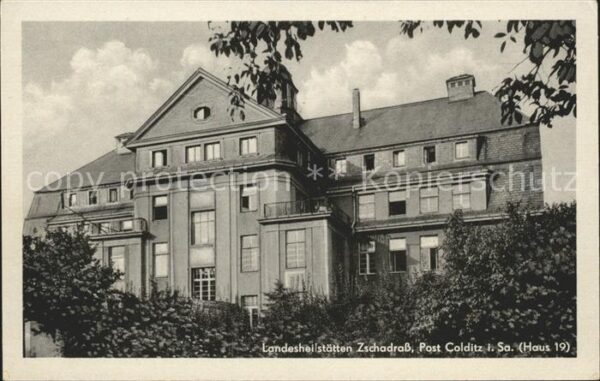 Colditz Landesheilstätten Zschadrass