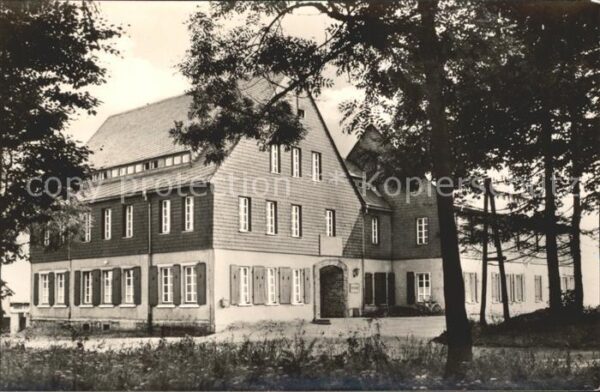 Seiffen Erzgebirge OT Heidelberg FDGB Erholungsheim Bergho