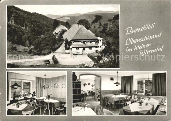 Elbenschwand Burestübli Gasthaus Pension Gastraum