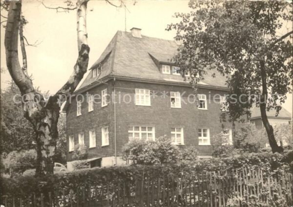 Schmiedefeld Rennsteig FDJ Erholungsheim Fritz Dressel