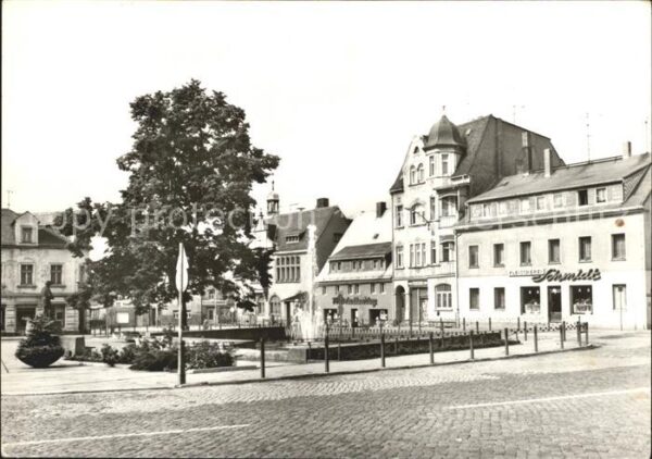 Brand-Erbisdorf Marktplatz Brunnen