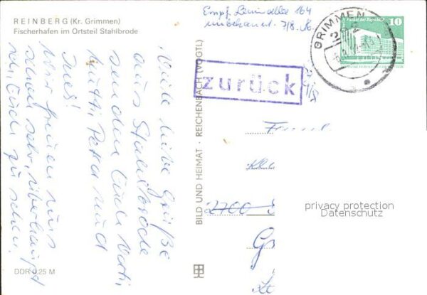 Reinberg Fischerhafen OT Stahlbrode – Bild 2