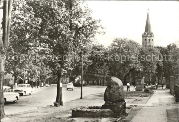 Birkenwerder Hauptstrasse Kirchturm