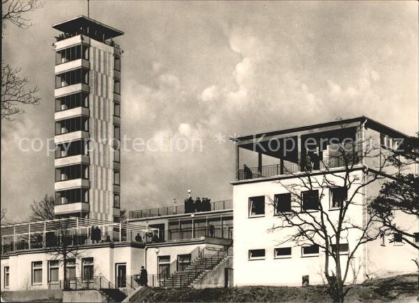 Berlin Müggelturm mit Gaststätte