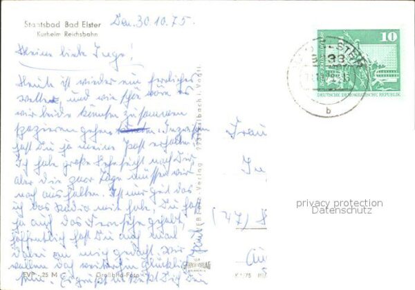 Bad Elster Kurheim Reichsbahn – Bild 2