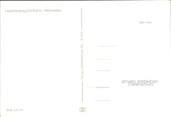 Kahla Thueringen Leuchtenburg Weinkeller – Bild 2
