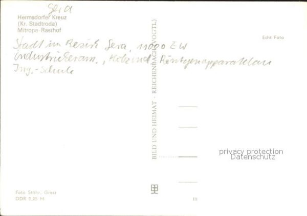 Stadtroda Hermsdorfer Kreuz Mitropa Rasthof – Bild 2