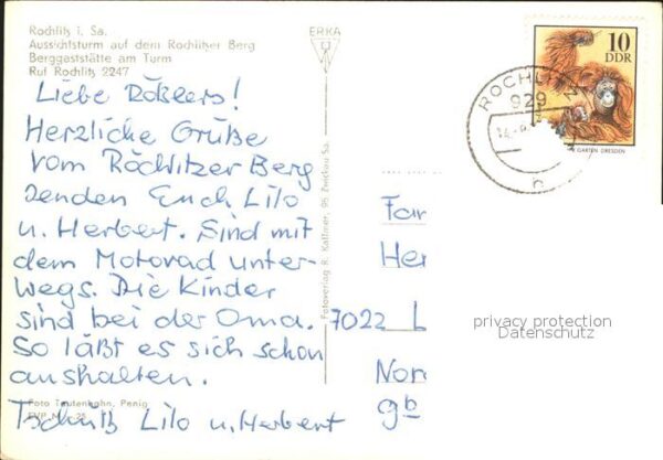 Rochlitz Sachsen Aussichtsturm auf dem Rochlitzer Berg – Bild 2