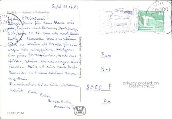 Suhl Thueringer Wald Heinrichs Ratskeller – Bild 2